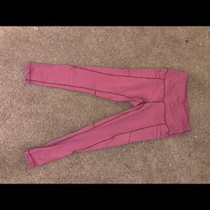 Pink leggings